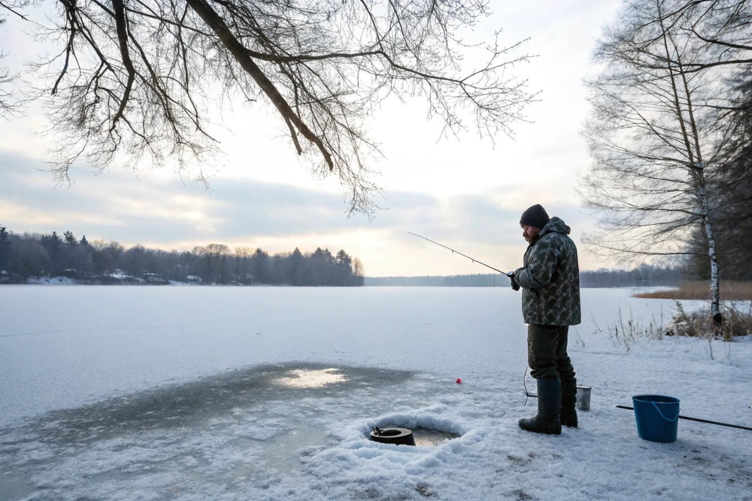 As melhores profundidades para a pesca de inverno